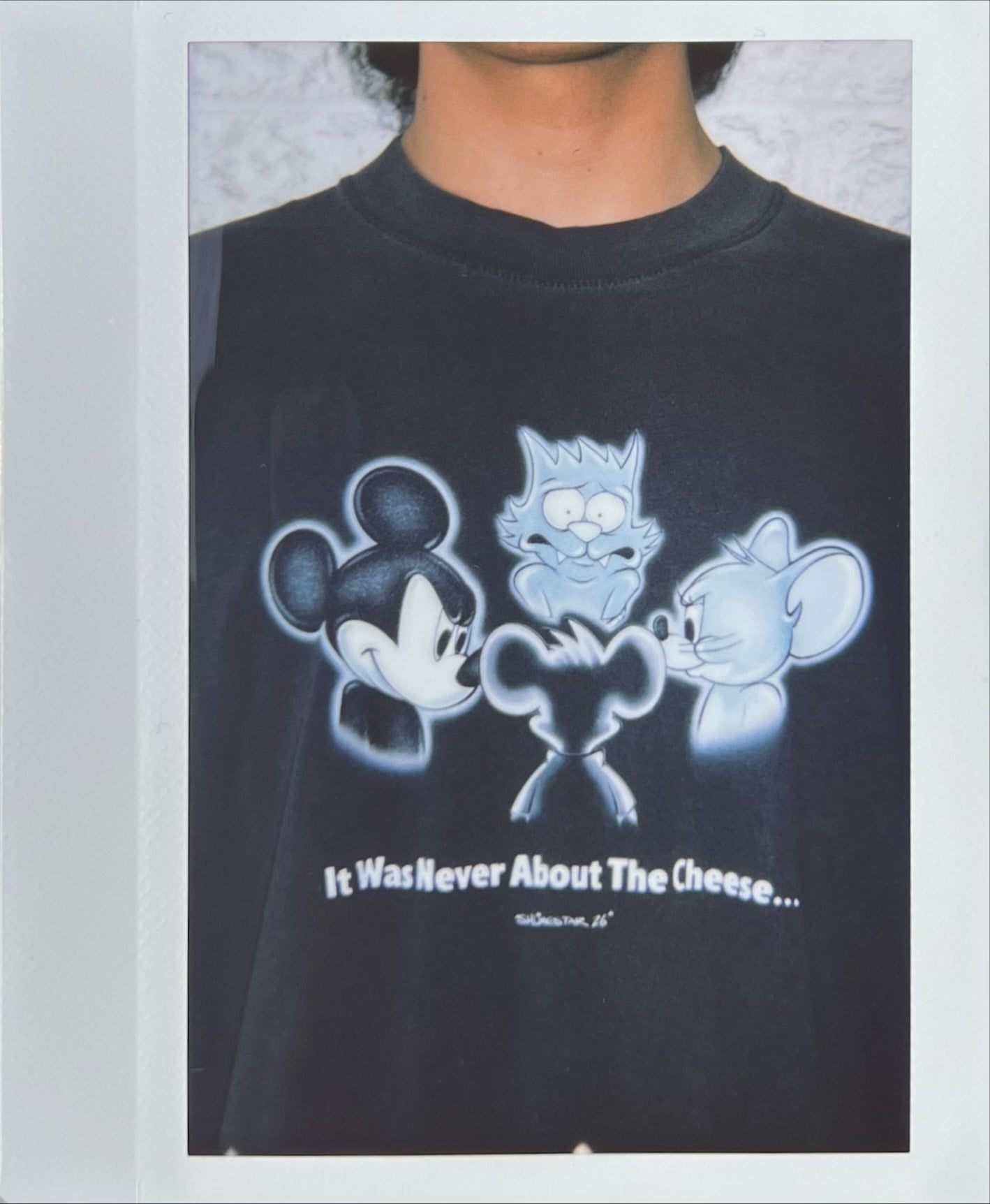 IT WAS NEVER ABOUT THE CHEESE Tee
