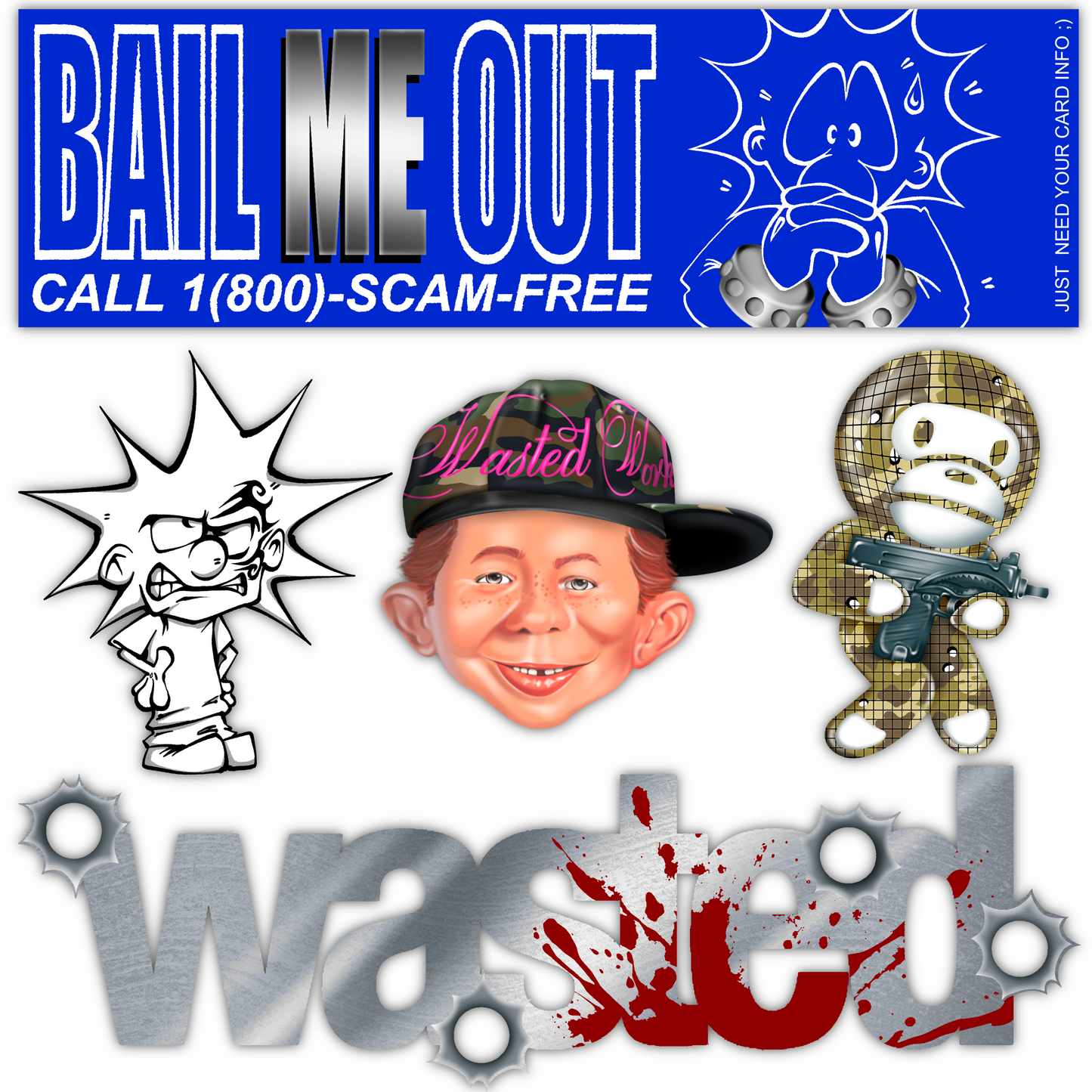 Sticker Pack(5pc.)