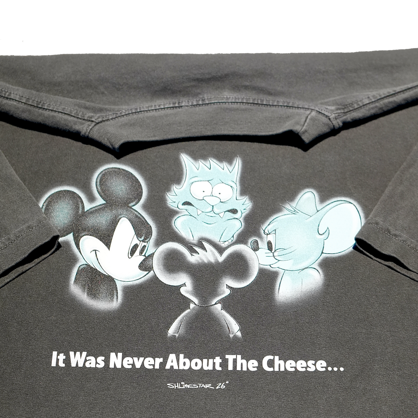 IT WAS NEVER ABOUT THE CHEESE Tee